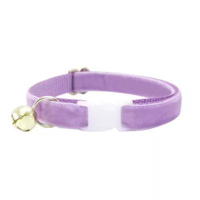 Product Made By Cleo® Velvet Lavender Cat Collar
