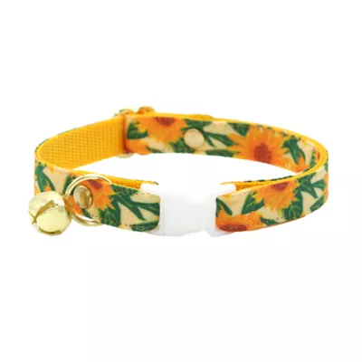 Product Made By Cleo® Sunflowers Cat Collar