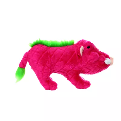 Product MIGHTY Safari Warthog Pink Dog Toy