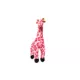 Product MIGHTY JR Safari Pink Giraffe Dog Toy
