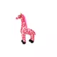 Product MIGHTY JR Safari Pink Giraffe Dog Toy