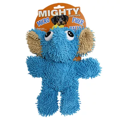 Product MIGHTY Microfiber Ball Med Elephant Blue Dog Toy