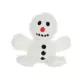 Product MIGHTY Microfiber Ball Med Snowman Dog Toy