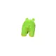 Product MIGHTY JR Safari Rhinoceros Green Dog Toy