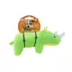 Product MIGHTY JR Safari Rhinoceros Green Dog Toy
