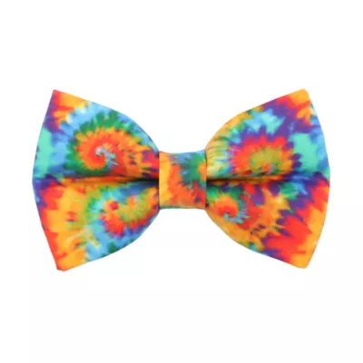 Product Made By Cleo® Woodstock Tie-Dye Cat Bow Tie