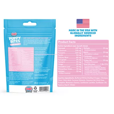 Product Snuggle Puppy® Puppy Bites Gut Health Supplement for Strong Immunity & Digestive Support for Puppies