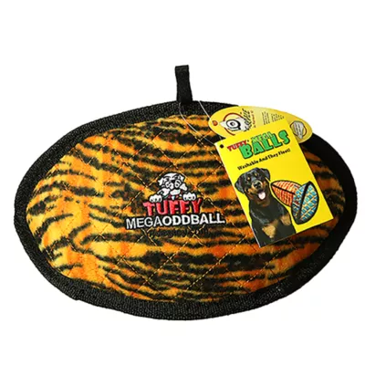 Product TUFFY® Mega Odd Ball Tiger Dog Toy