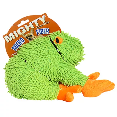 Product MIGHTY Micro Fiber Frog Dog Toy