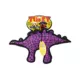 Product TUFFY® JR Dinosaur Purple Stegosaurus Dog Toy