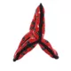Product TUFFY® Ultimate 3-Way Ring Red Paw Dog Toy