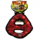 Product TUFFY® Ultimate 3-Way Ring Red Paw Dog Toy