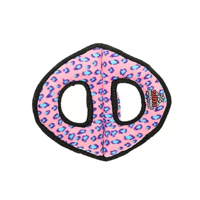 Product TUFFY® Ultimate 3-Way Ring Pink Leopard Dog Toy