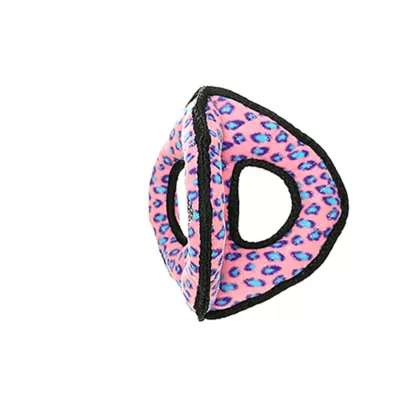 Product TUFFY® Ultimate 3-Way Ring Pink Leopard Dog Toy