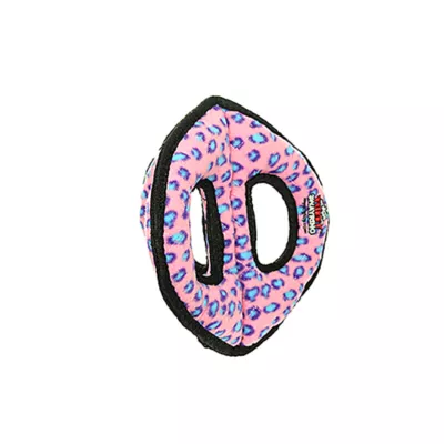 Product TUFFY® Ultimate 3-Way Ring Pink Leopard Dog Toy