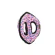 Product TUFFY® Ultimate 3-Way Ring Pink Leopard Dog Toy