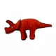 Product TUFFY® Dinosaur Triceratops Red Dog Toy