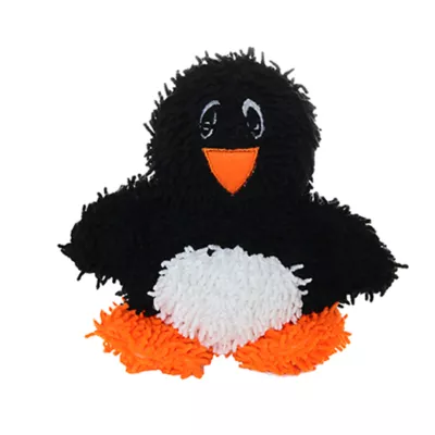 Product MIGHTY Microfiber Ball Med Penguin Black Dog Toy