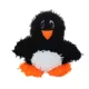 Product MIGHTY Microfiber Ball Med Penguin Black Dog Toy