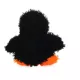 Product MIGHTY Microfiber Ball Med Penguin Black Dog Toy