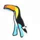 Product TUFFY® Zoo Animal Themed Dog Toy- Toucan