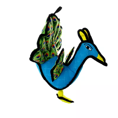 Product TUFFY® Zoo Animal Themed Dog Toy- Peacock