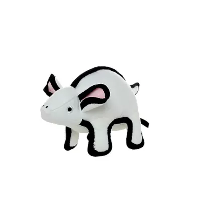 Product TUFFY® Barnyard Themed Dog Toy- White Mouse