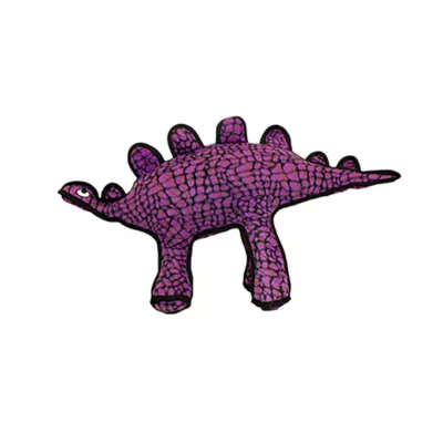 Product TUFFY® Dinosaur Purple Stegosaurus Dog Toy