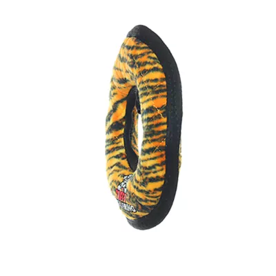 Product TUFFY® Mega JR Ring Tiger-Striped Dog Toy