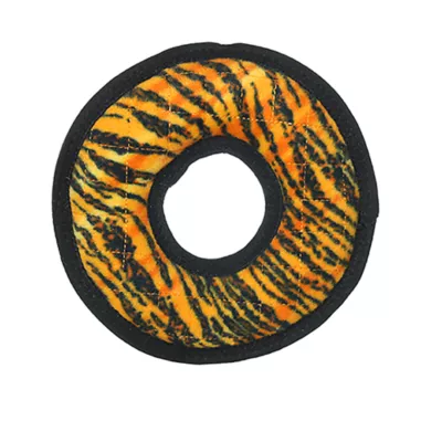 Product TUFFY® Mega JR Ring Tiger-Striped Dog Toy
