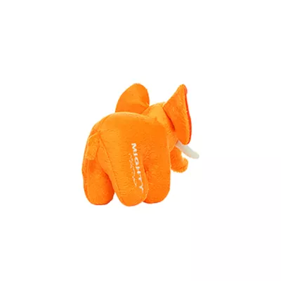 Product MIGHTY JR Safari Elephant Orange Dog Toy