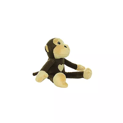 Product MIGHTY JR Safari Monkey Brown Dog Toy