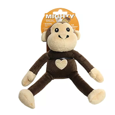 Product MIGHTY JR Safari Monkey Brown Dog Toy