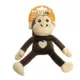 Product MIGHTY JR Safari Monkey Brown Dog Toy