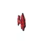 Product TUFFY® Ultimate Tug-O-Gear Red Paw Dog Toy