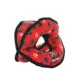 Product TUFFY® Ultimate 4-Way Ring Red Paw Dog Toy