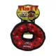 Product TUFFY® Ultimate 4-Way Ring Red Paw Dog Toy