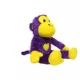 Product MIGHTY Safari Monkey Purple Dog Toy