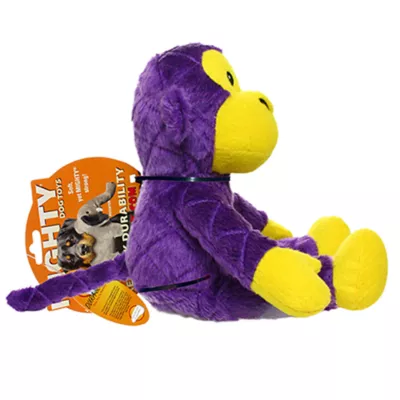 Product MIGHTY Safari Monkey Purple Dog Toy