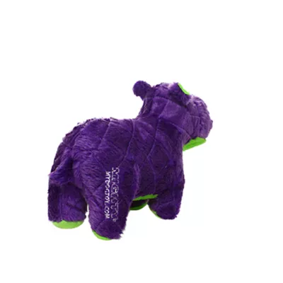 Product MIGHTY Safari Hippo Purple Dog Toy