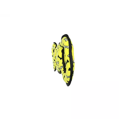 Product TUFFY® Ultimate 3-Way Tug Yellow Bone Dog Toy