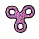 Product TUFFY® JR 3-Way Tug Pink Leopard Dog Toy