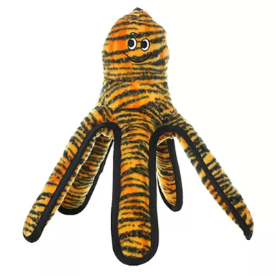 Product TUFFY® Mega Large Octopus Tiger-Striped Dog Toy