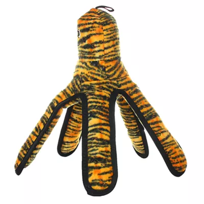 Product TUFFY® Mega Large Octopus Tiger-Striped Dog Toy