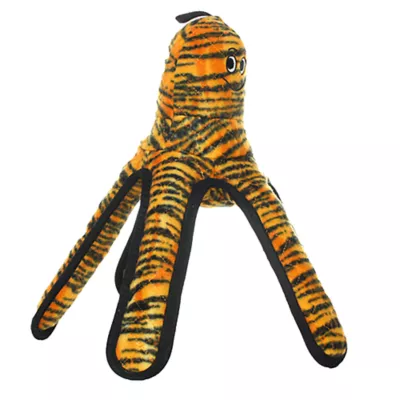 Product TUFFY® Mega Large Octopus Tiger-Striped Dog Toy