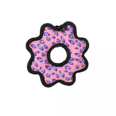 Product TUFFY® JR Gear Ring Pink Leopard Dog Toy