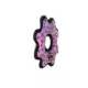 Product TUFFY® JR Gear Ring Pink Leopard Dog Toy