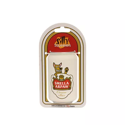 Product Silly Squeakers - "Smella Arpaw" Novelty Beer Can Dog Toy