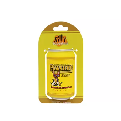 Product Silly Squeakers - "Pawsifico" Novelty Beer Can Dog Toy