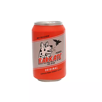 Product Silly Squeakers - "Barkate" Novelty Beer Can Dog Toy